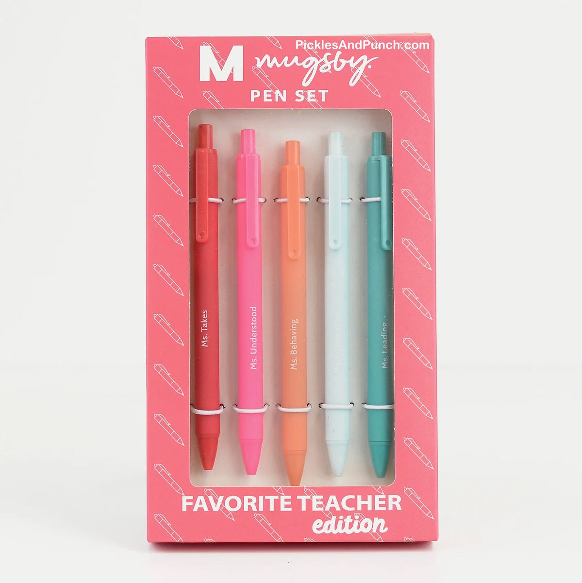 Pen Sets (Gift Boxed) - Favorite Teacher Pack – Pickles and Punch