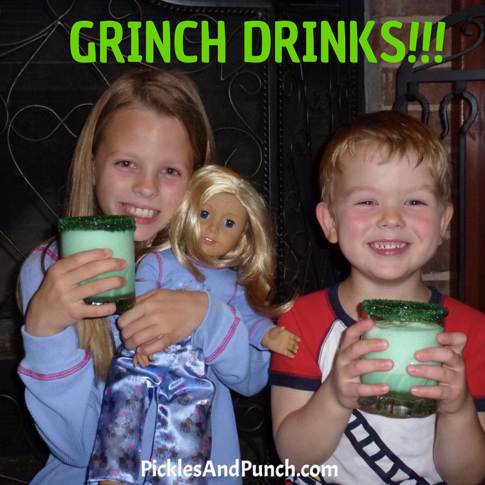 That One Time We Made Grinch Drinks....