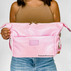 Cosmetic Bum Bag - Hot Pink
