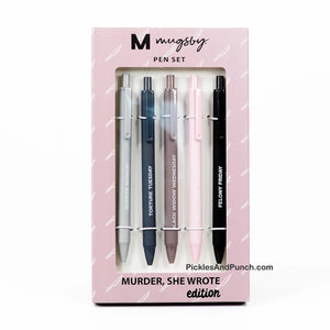 Pen Sets (Gift Boxed) - Murder She Wrote