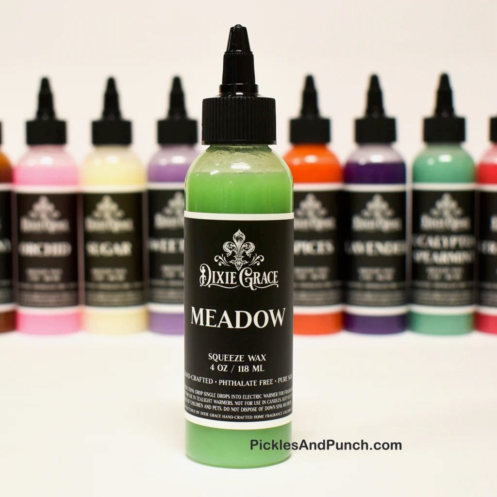 Meadow - Squeeze Wax  Blend of fresh prairie grasses.  wax melts wax warmer wax addict wax addiction scented wax 