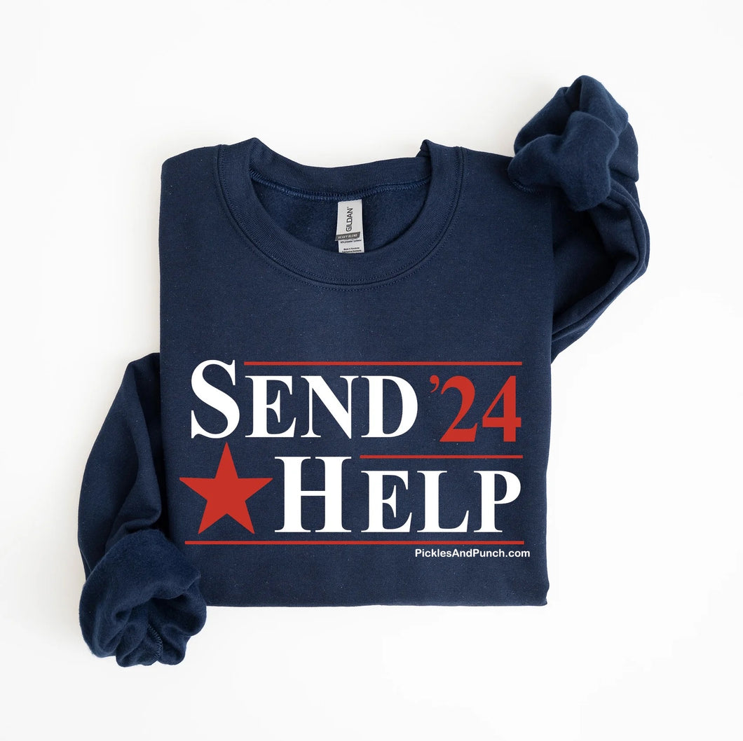 send help vote 2024 political campaign presidential election rock the vote get out and vote 