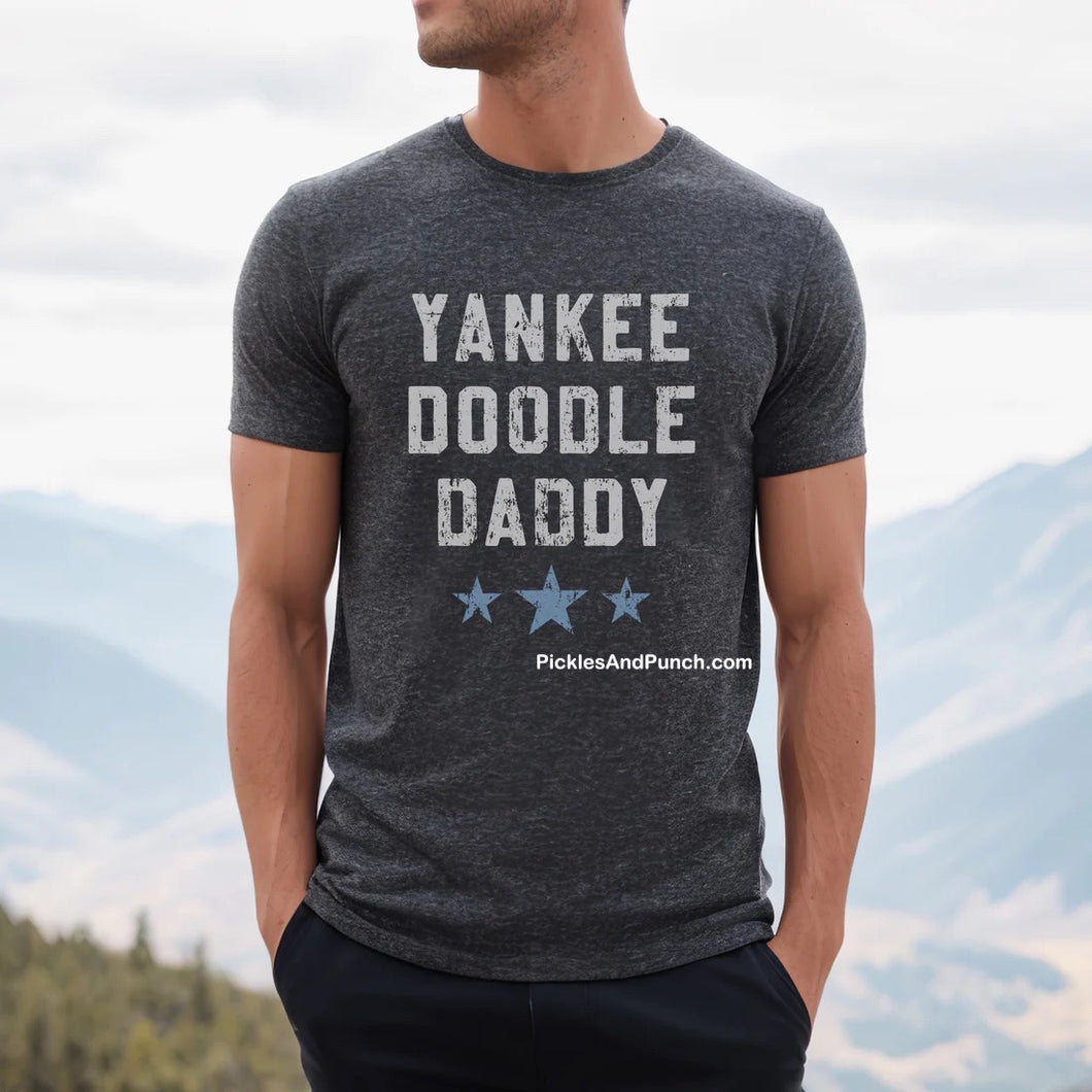 Yankee Doodle Daddy Tee Father's Day dad gifts 4th of July shirts t-shirt tee summer tees for dads