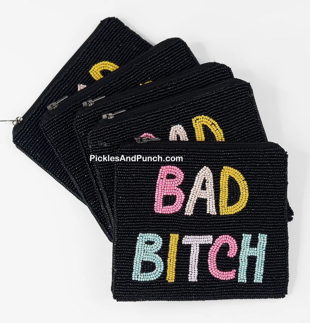 Bad Bitch - Hand Sewn Seed Bag gift shop gift ideas gifts for mom for her bad bitch club 