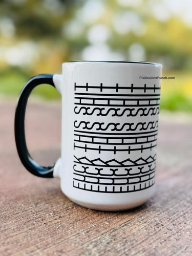 F*ck This Shit (Incognito) Mug fuck snarky sweary gifts NSFW gift idea I cuss a lot

