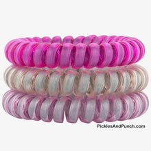 Load image into Gallery viewer, Hair Tie Sets (Sets of 3 Hair Ties) - Hot Yoga Reflective Set