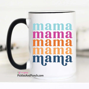 Mama Colorful Caribbean Mug