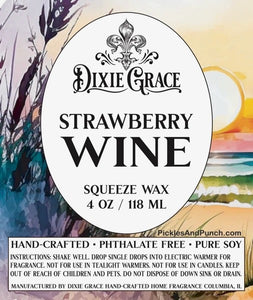 Strawberry Wine - Squeeze Wax