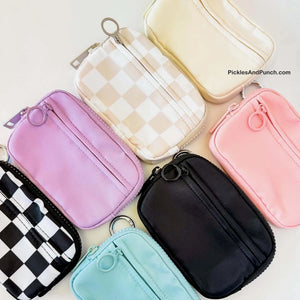 Wallet ID & Keychain - Light Pink