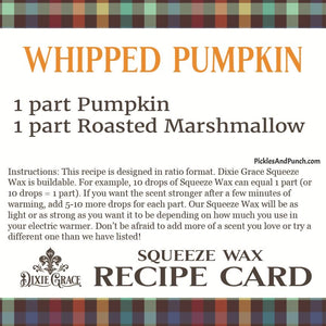 Pumpkin - Squeeze Wax