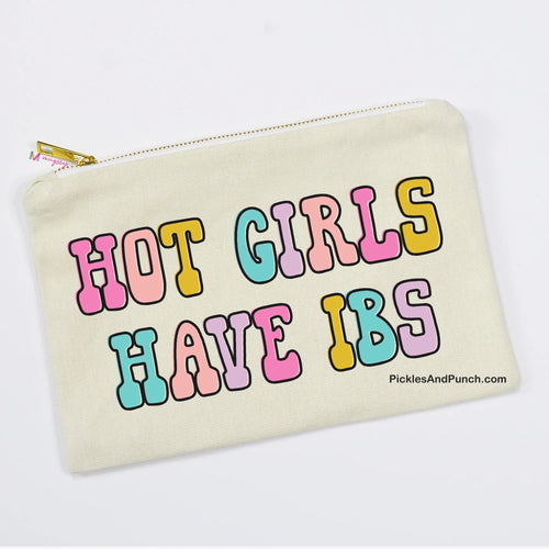 Hot Girls Have IBS makeup bag tote bag 