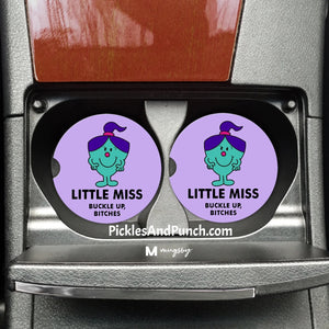 Car Coasters - LM Buckle Up Bitches (Set of Two)