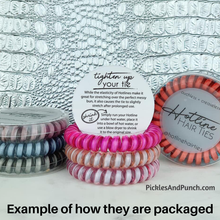 Load image into Gallery viewer, Hair Tie Sets (Sets of 3 Hair Ties) - Tropical Matte