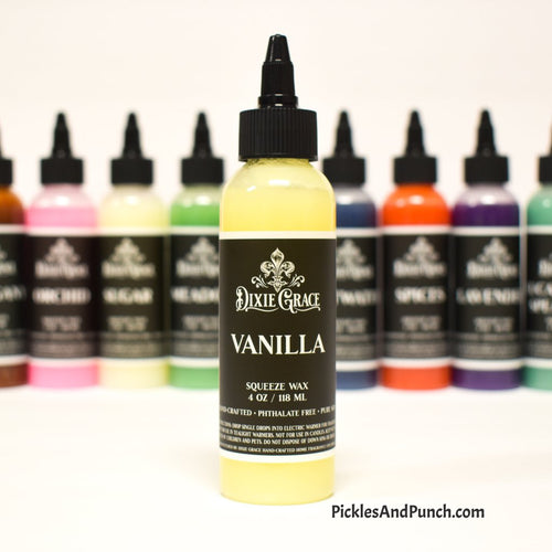 Vanilla - Squeeze Wax  Rich, sweeter vanilla. This is not a 